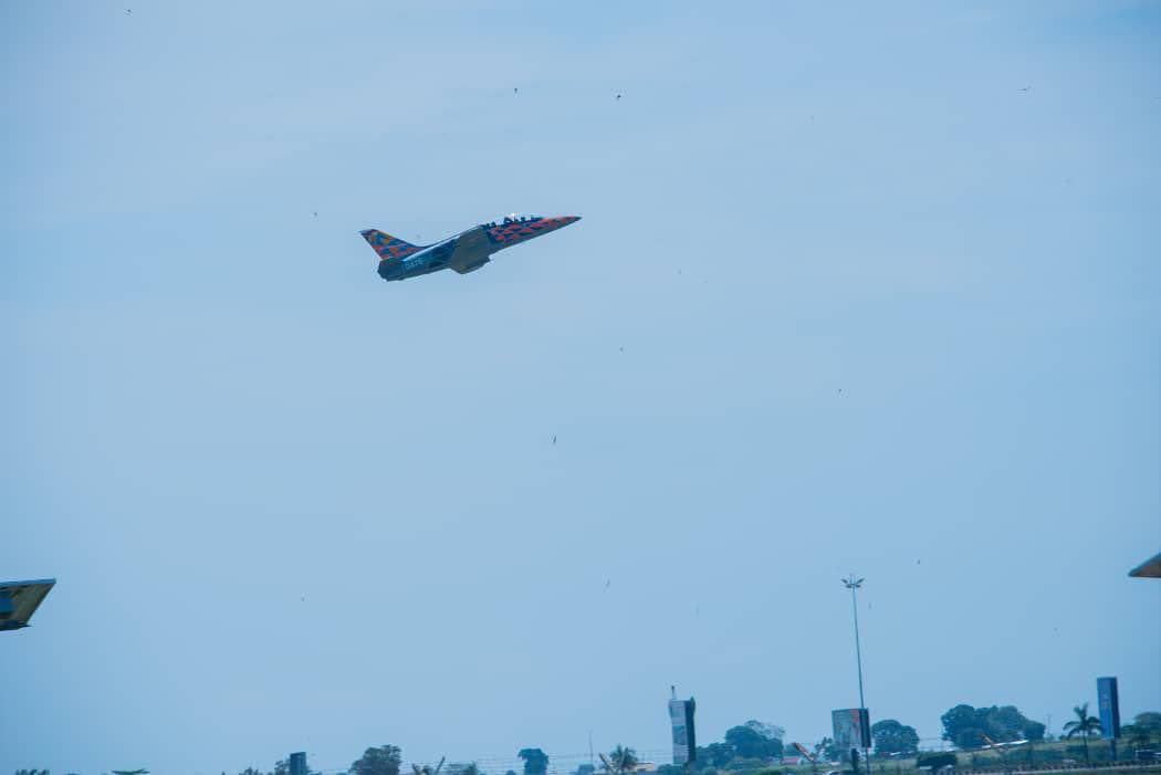 Gen Muhoozi Inspects Next-Generation Trainer and Light Combat Aircraft