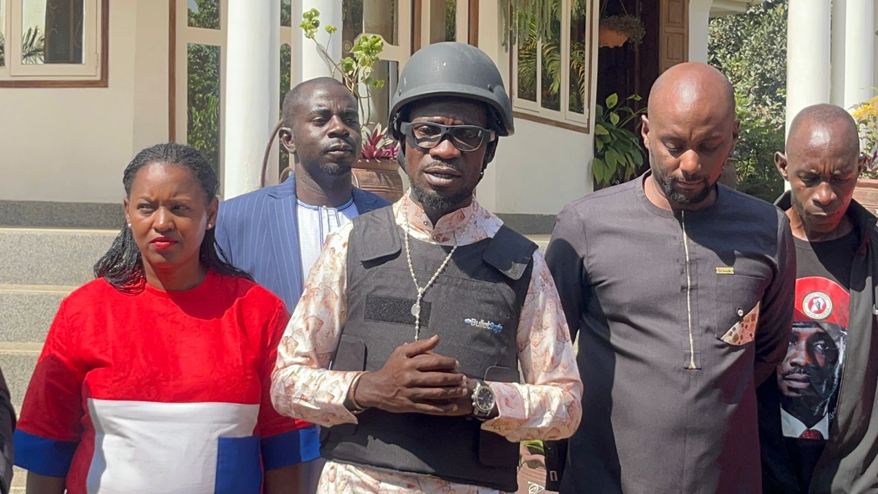 Bobi Refutes IGP Claims of NUP Supporters Attacking Police