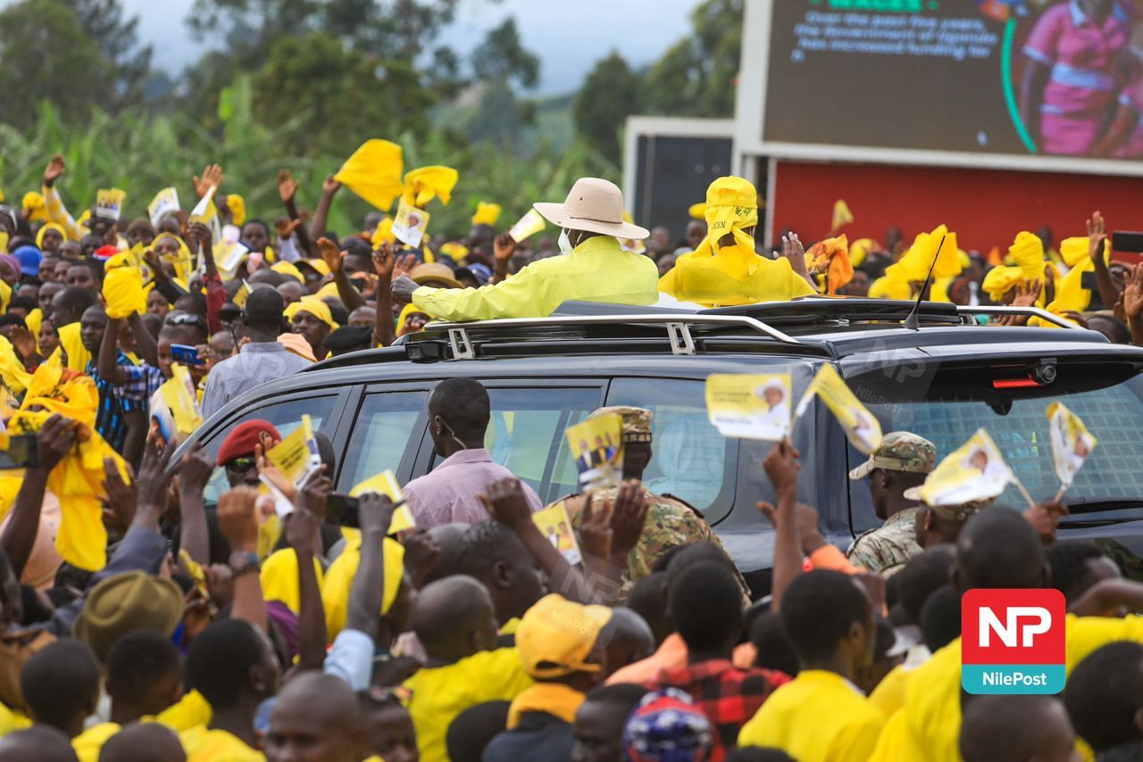 PICTURES: Museveni Tells Bushenyi 'We Must Treasure Peace'