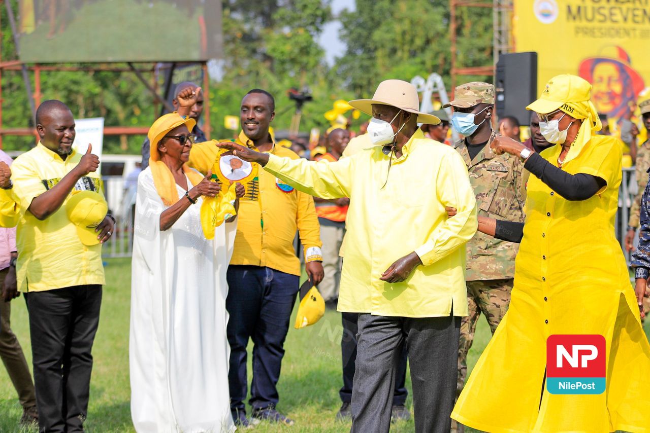 PICTURES: Museveni Calls for Support of NRM’s Development Agenda in Rubirizi Rally