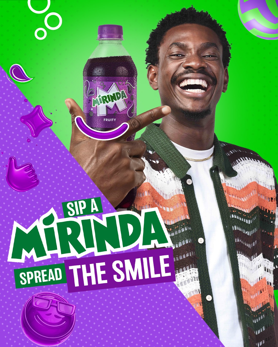 Uganda first to debut PEPSICO's new "Mirinda Smiles" Platform ahead of global launch