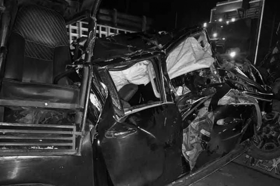 Luweero Crash Claims Life of UPDF Soldier, Eight Injured