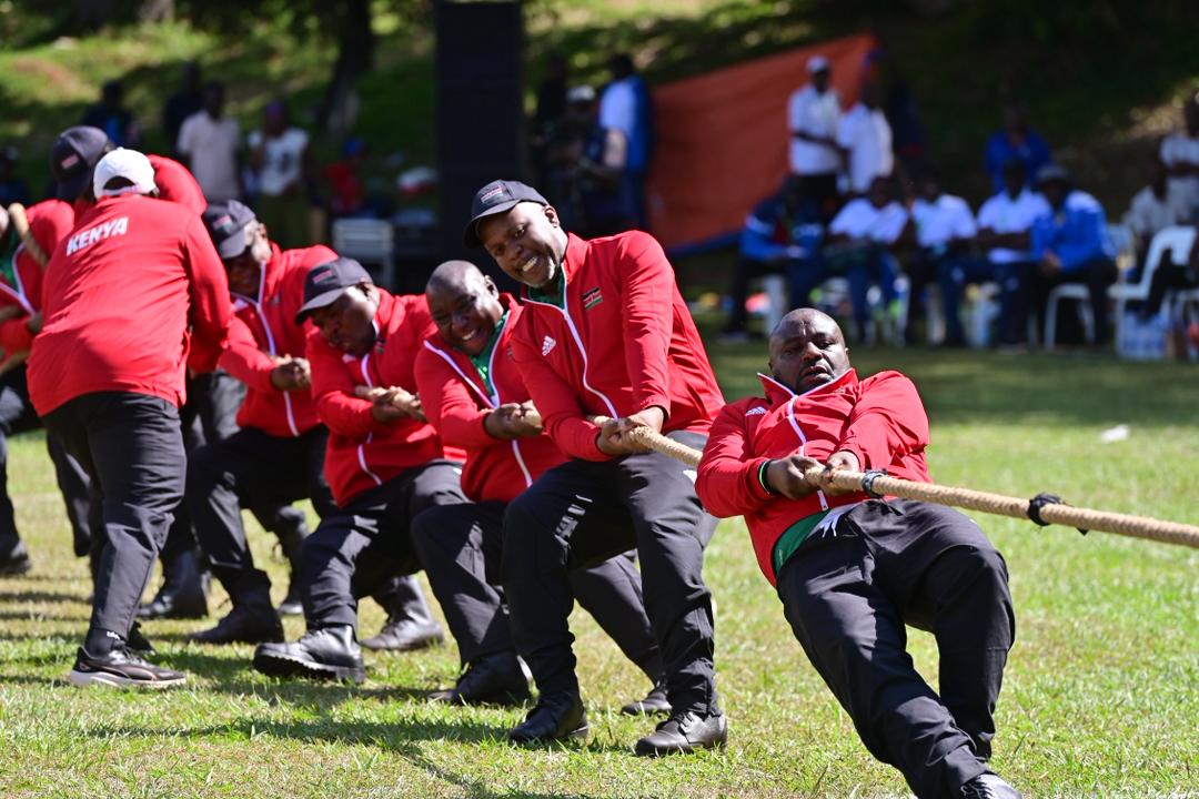 Kenya’s Parliamentary Team Reclaims Tug of War Victory