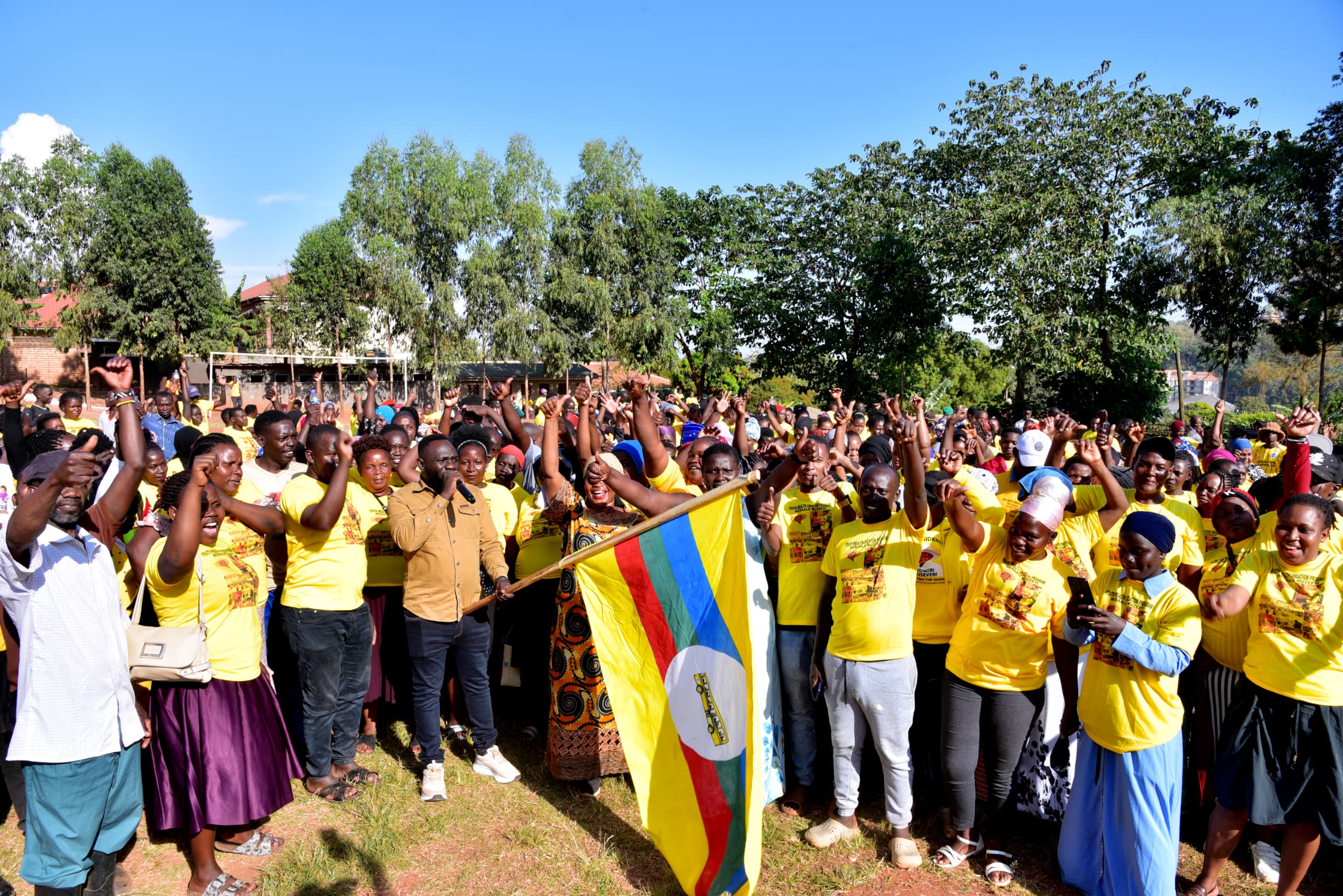Wear Your Yellow Shirts With Confidence, NRM Mobiliser Tells Supporters
