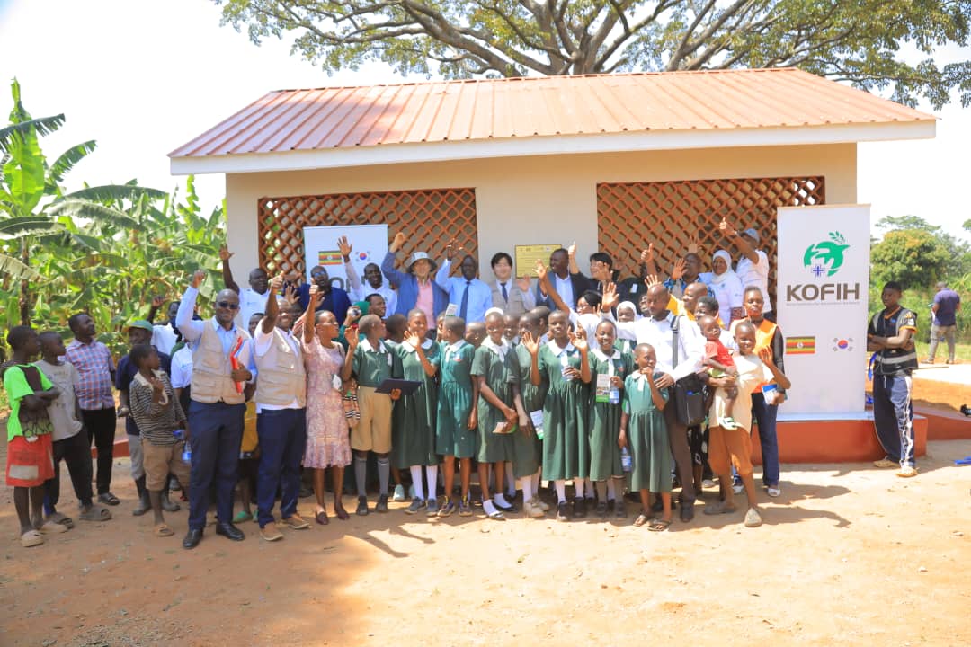 OPM, Korean Agencies Commission New WASH Facilities in Iganga