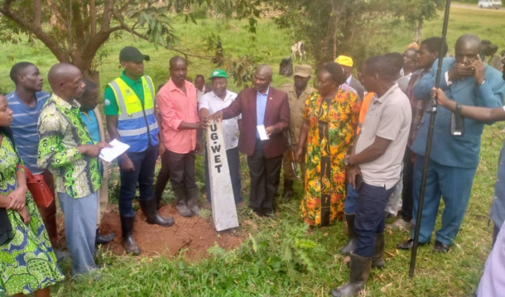 Ibanda Authorities Demarcate Kabobo Wetland to Halt Encroachment