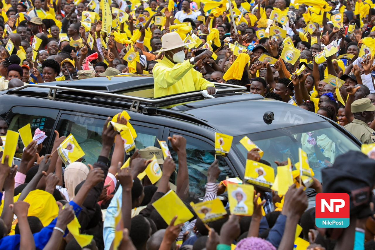 PICTURES: Museveni Rallies Kakumiro Voters