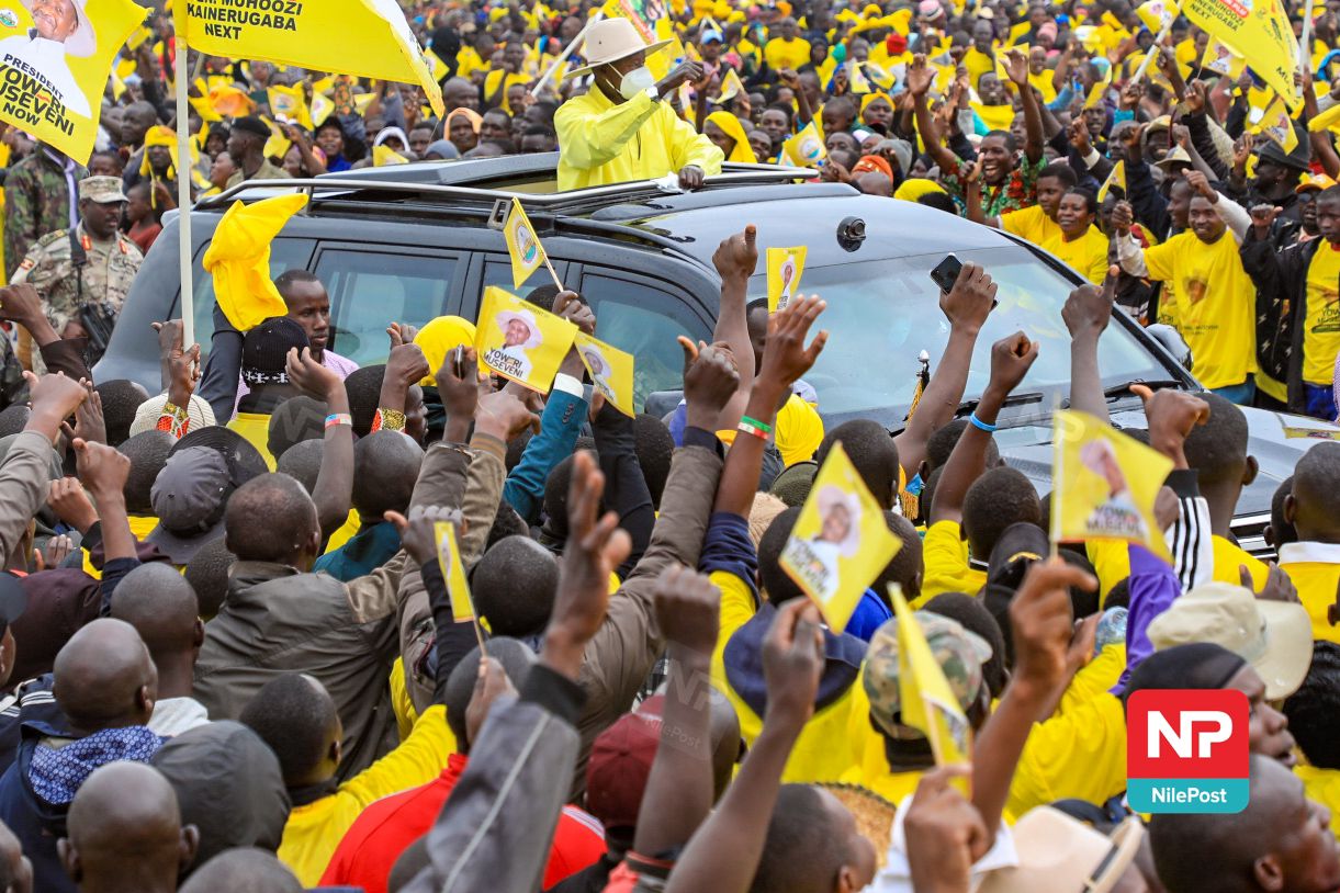 PICTURES: Museveni Tells Kyankwanzi to 'Smell the Liberation Coffee'