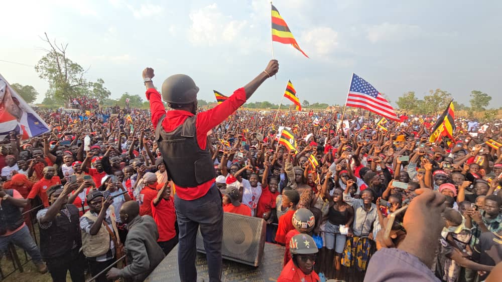 Soroti Residents Give Warm Welcome to NUP Presidential Candidate Kyagulanyi