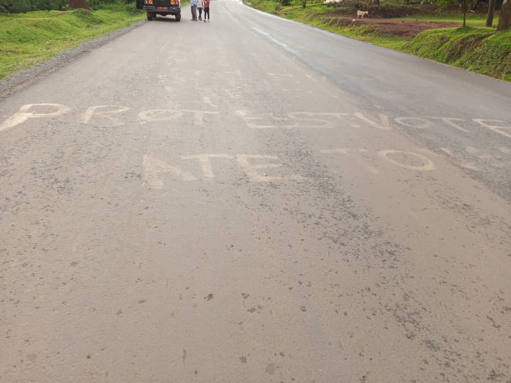 Police Investigate ‘Protest Vote’ Road Inscriptions in Kiboga