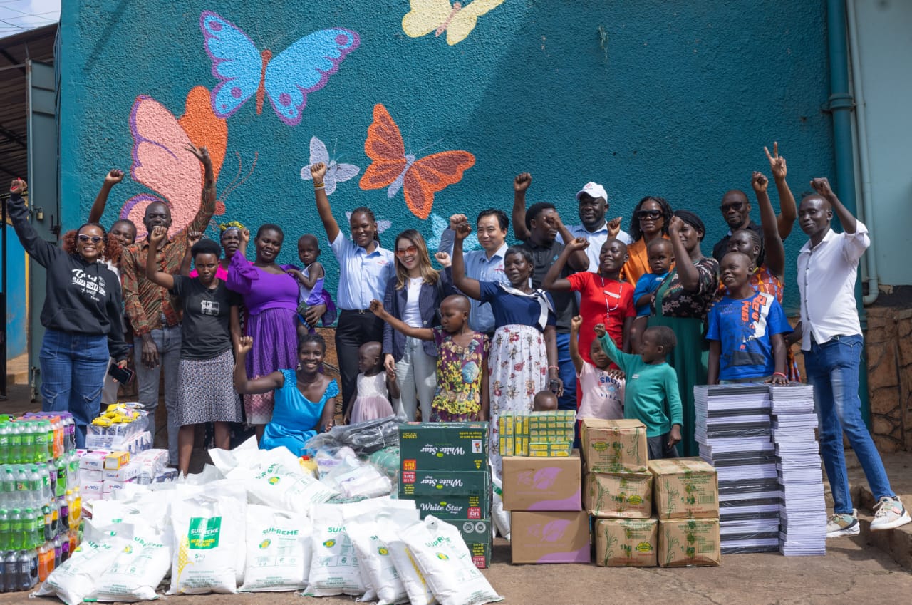 ChinaTown brings hope and Joy to Vulnerable Children in Uganda during this festive season