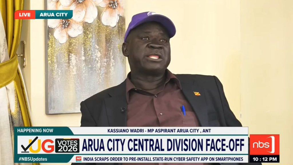 ANT’s Kassiano Wadri Pledges Skills Development ,Community-Centered Governance in Arua City Central MP Race
