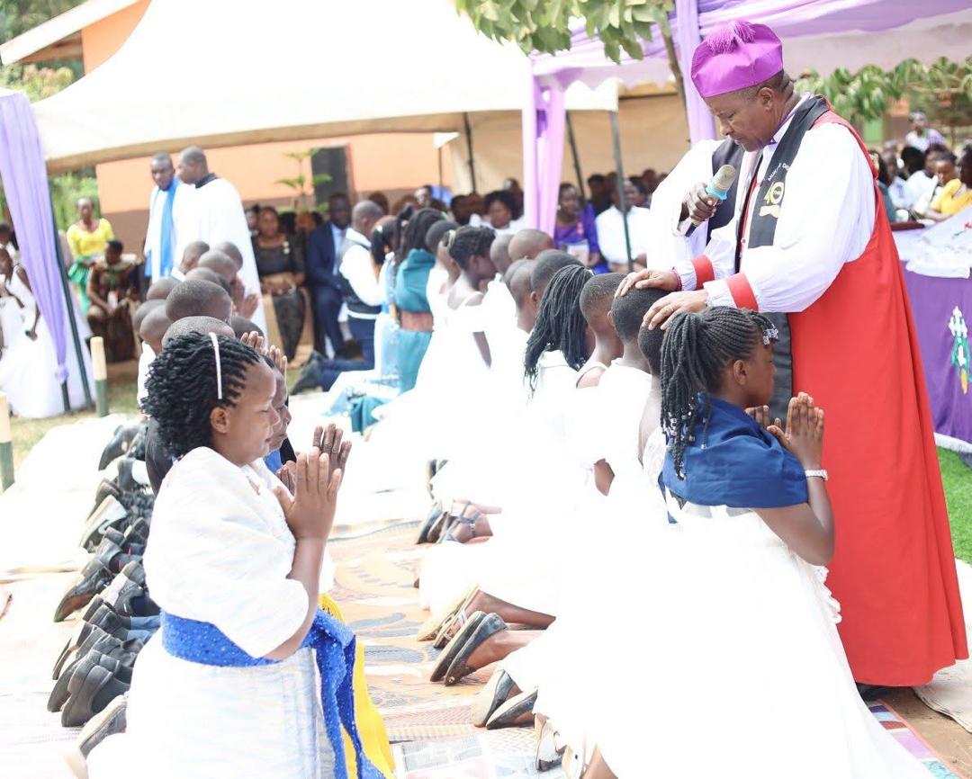 Mukono Bishop Confirms Over 100 Believers, Calls for Unity and God-Centered Leadership