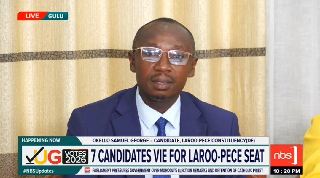 DF's  Samuel Okello Pledges to Empower Youth, Fight Poverty in Laroo-Pece