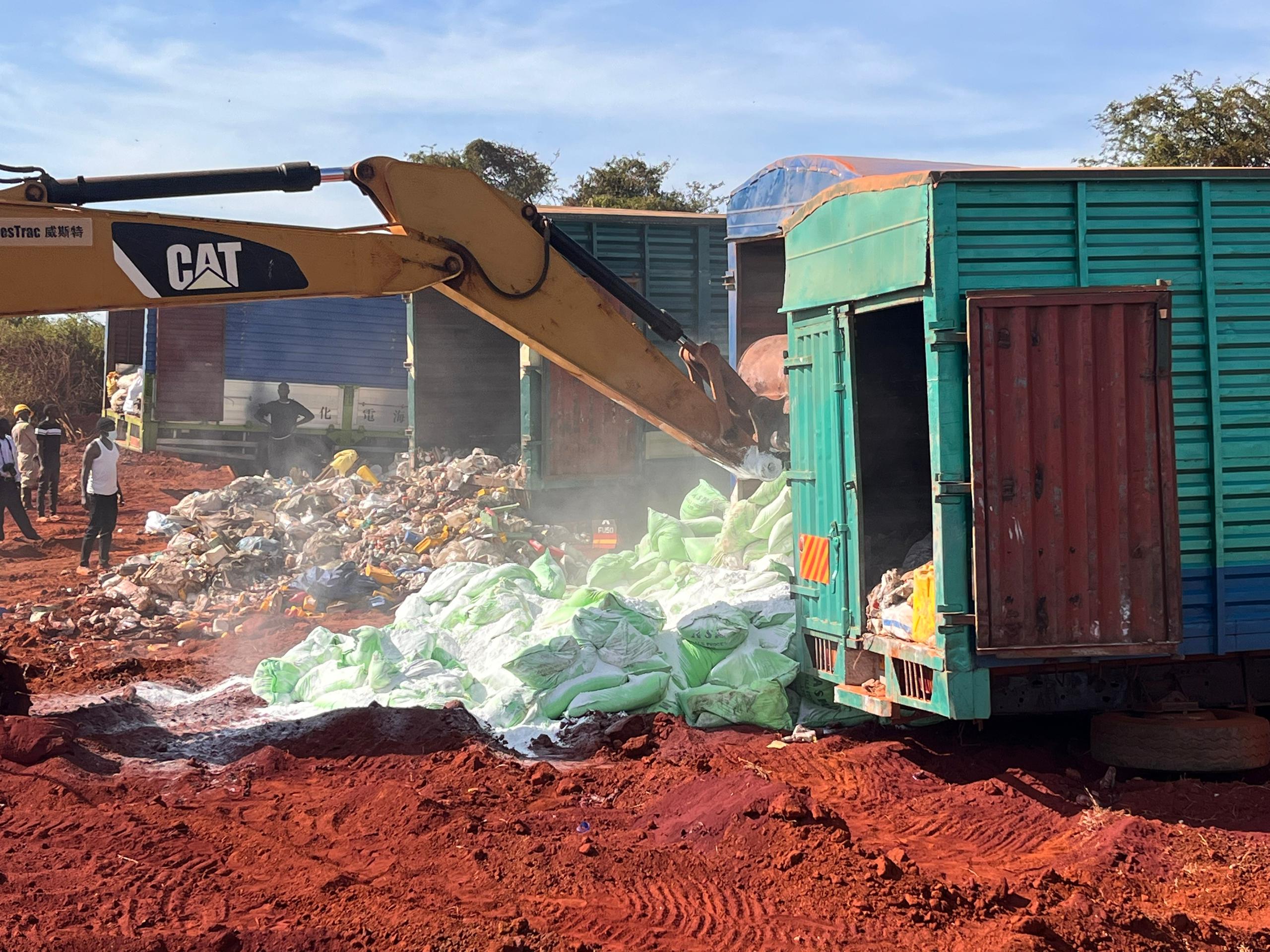 UNBS Destroys Substandard Goods Worth ShsIBn in Nakasongola