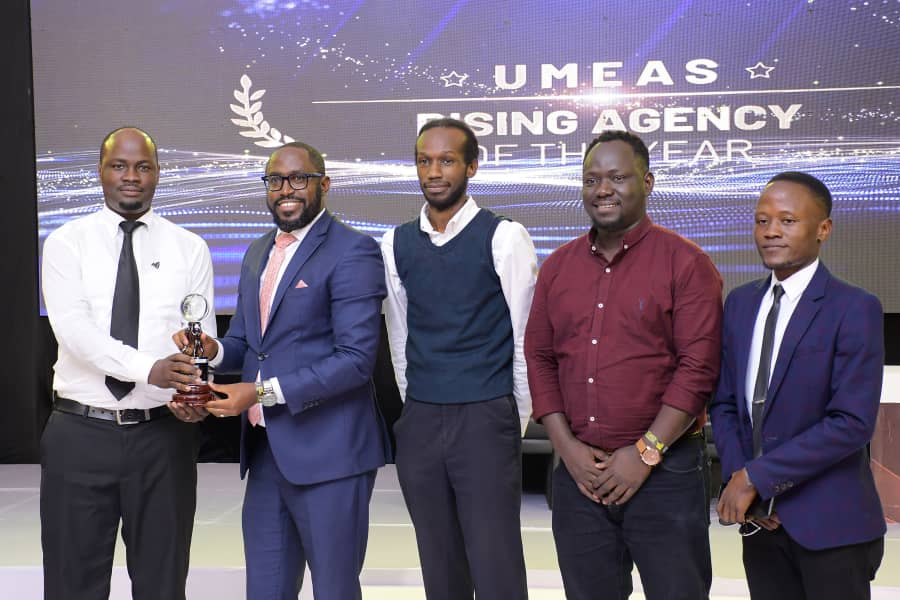 Node Group Honoured as Rising Agency During Uganda Marketing Excellence Awards