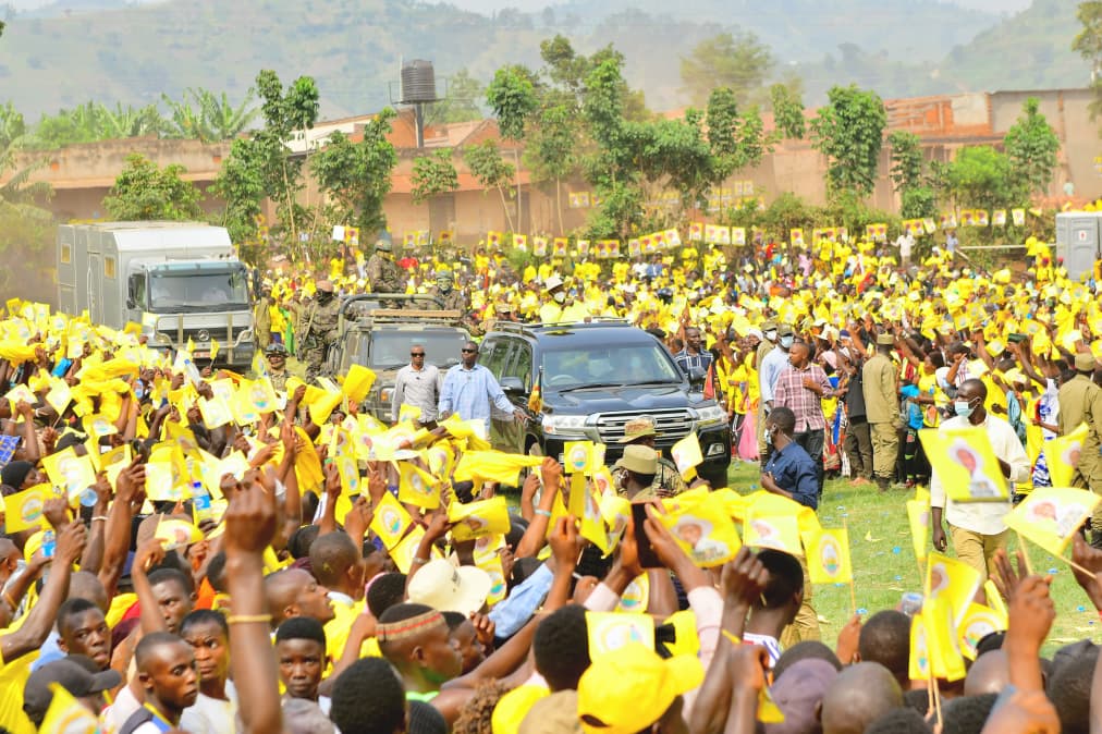 You Are the Best Witnesses of Peace Brought by NRM – Museveni Tells Kasese