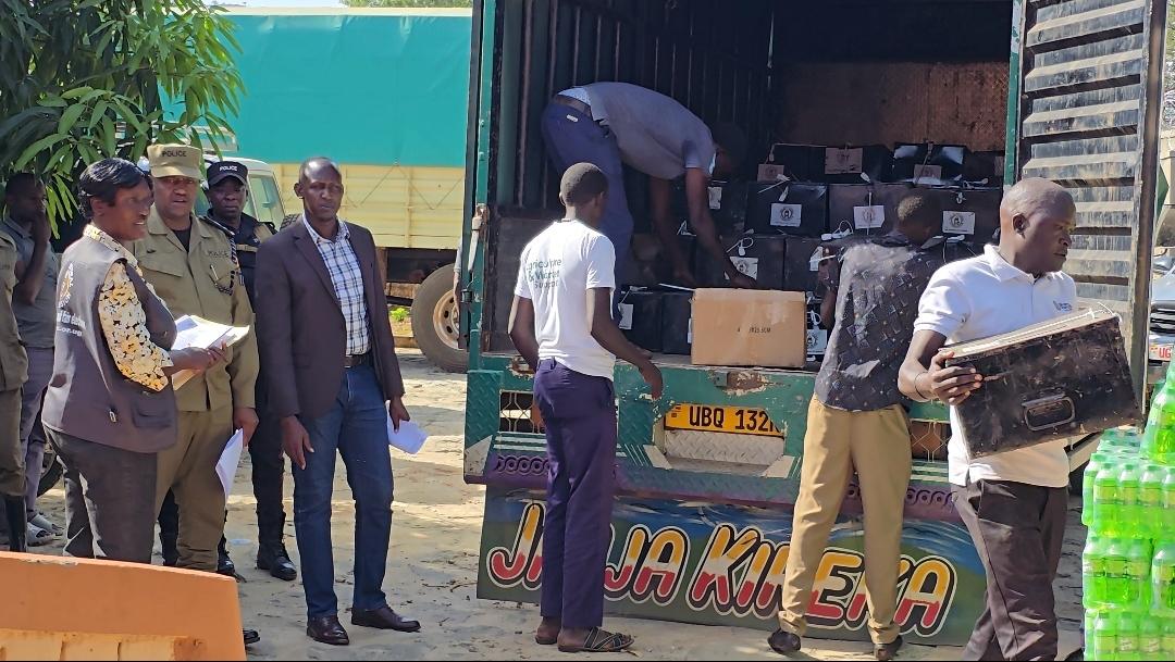 118 Polling Stations Ready  as EC Delivers Materials to Moroto District