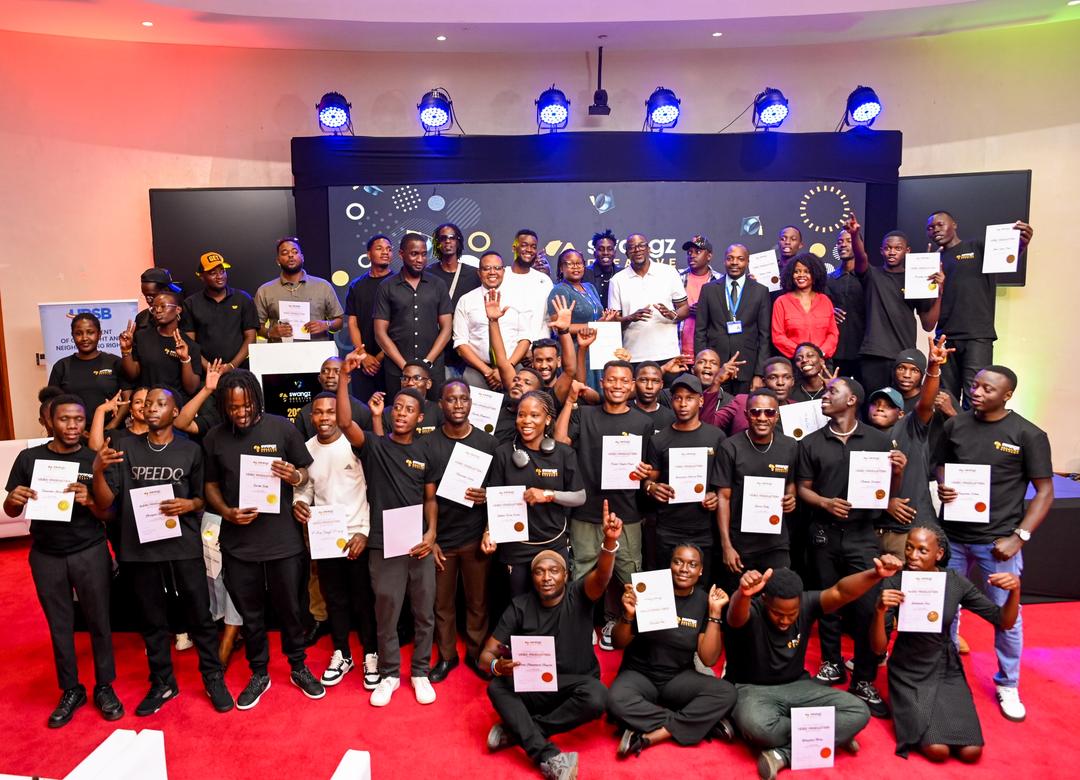 Over 100 Graduate at Swangz Creative Academy