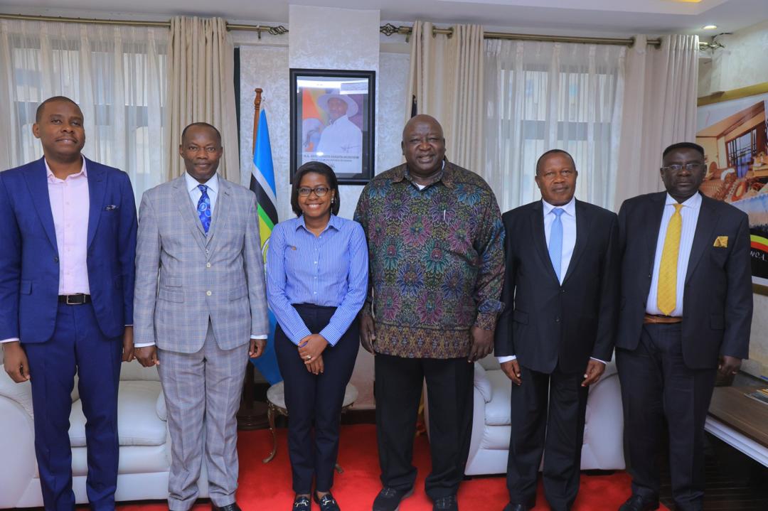 Minister Oryem Receives Copies of Credence from Grenada’s Honorary Consul