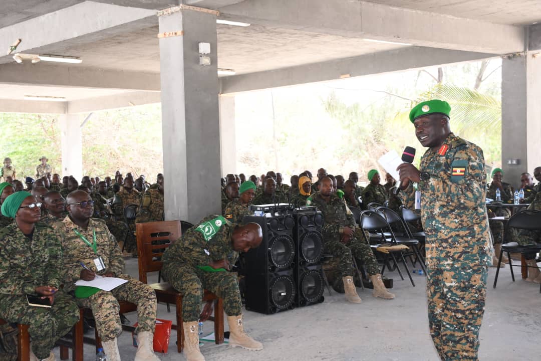 UPDF Commander Urges Somalia-Based Troops to Maintain High Alert