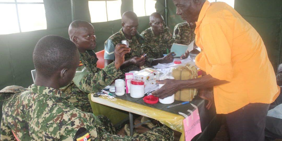 UPDF Peace Support Troops Offer Free Medical Services to Kapeka Community