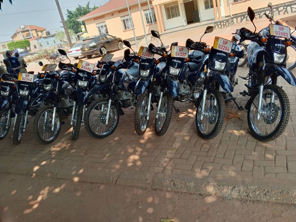 Police Receive 11 Motorcycles to Boost Sub-county Operations in Adjumani