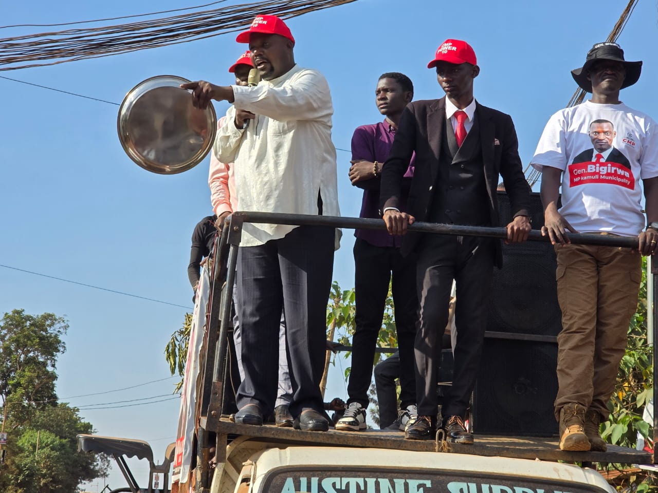 Munyagwa Returns to Jinja City, Urges Voters to Back Opposition for Political Change