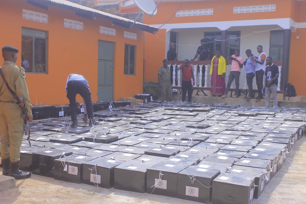 Gomba Receives 252 Ballot Boxes Ahead of January 15 Elections