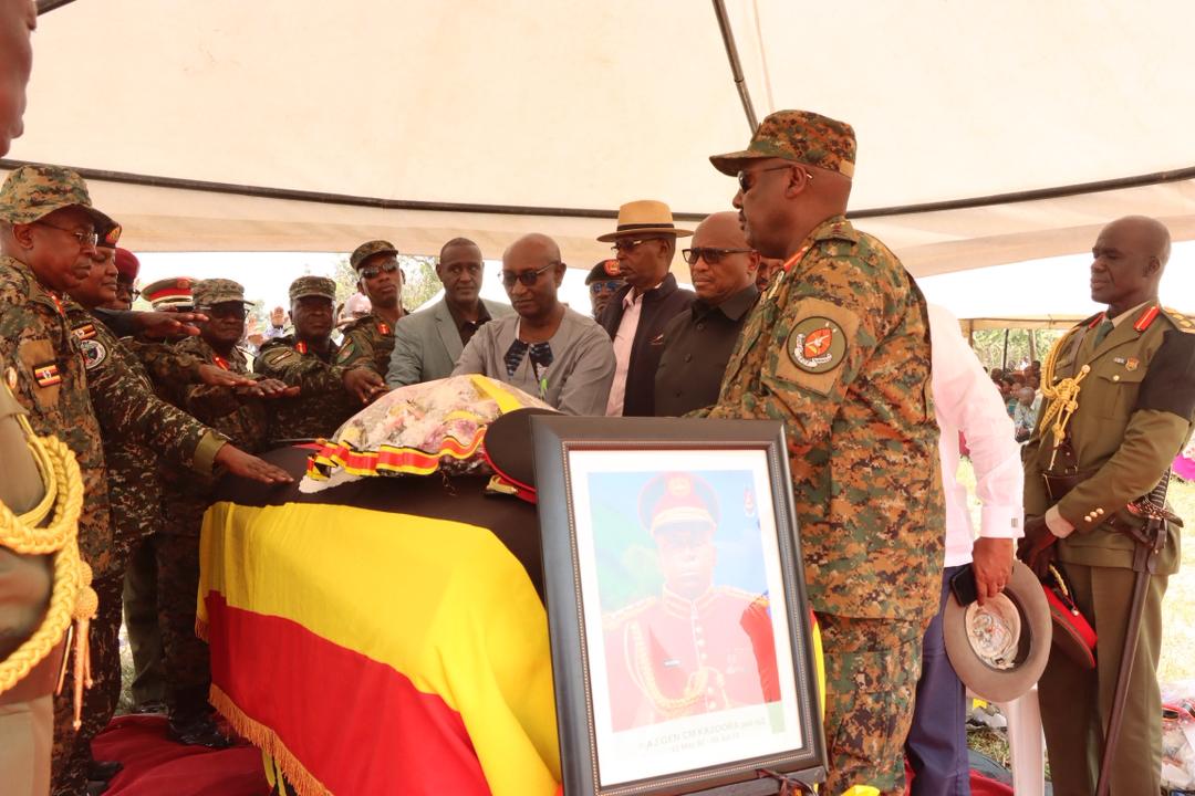 Muhoozi Hails Late Maj Gen Kazoora as Patriot, Professional Soldier