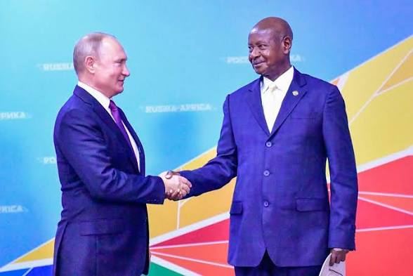 Putin Congratulates Museveni on Re-election, Promises Strengthened Uganda-Russia Ties