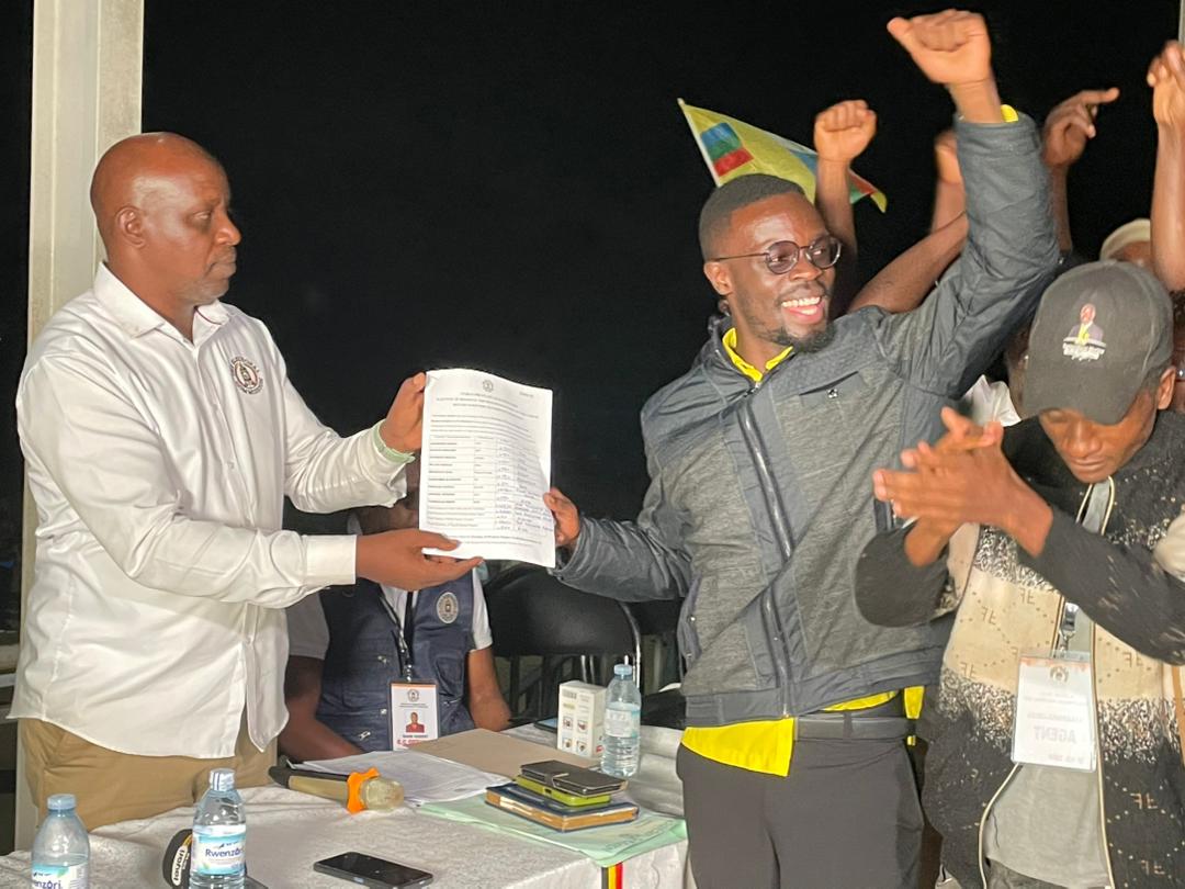 NRM’s Mwine Tumwebaze Wins Western Youth MP Amid Allegations of Voter Bribery