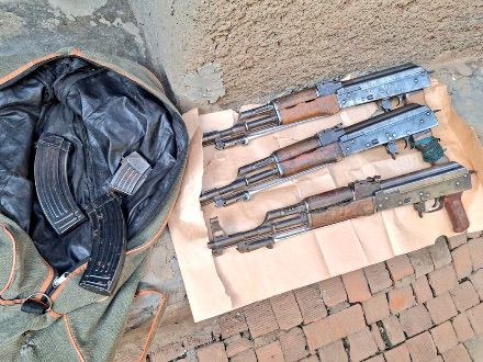 Police Arrest Five Suspects, Recover Firearms in Kampala Robbery Crackdown
