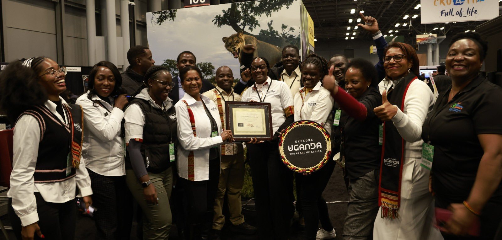 Destination Uganda Wins “Best in Show – Africa” at North America’s Travel & Adventure Show