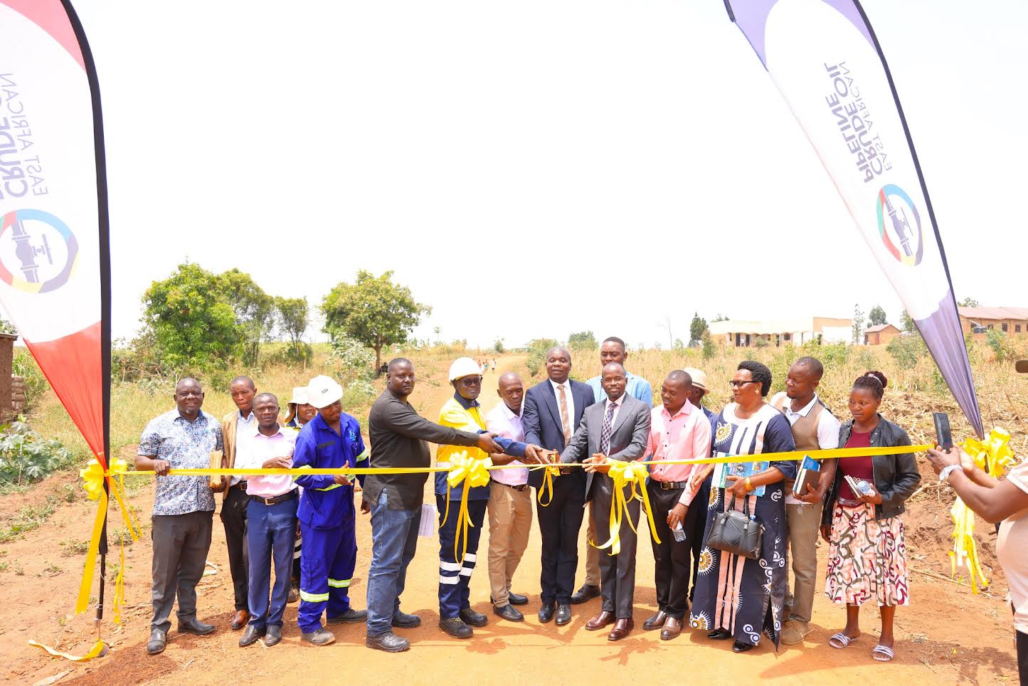 EACOP Hands Over Nyamasoga–Katooke Road to Boost Connectivity in Hoima