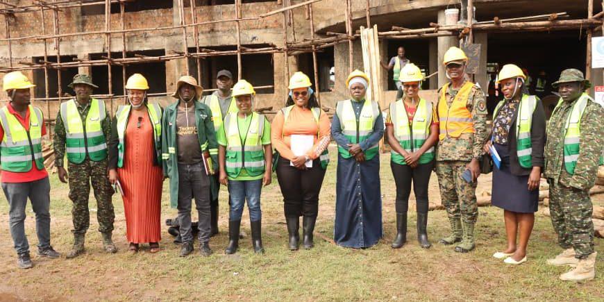 Minister Huda Abason Praises UPDF Engineers Brigade for Infrastructure Projects in Luwero