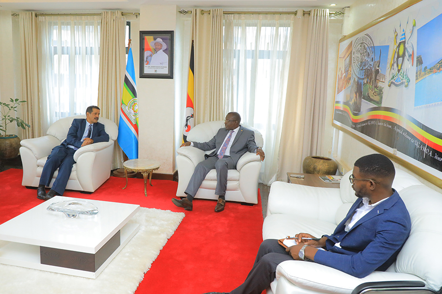 Uganda Reaffirms Commitment to African-Led Peace During Meeting with Sahrawi Ambassador