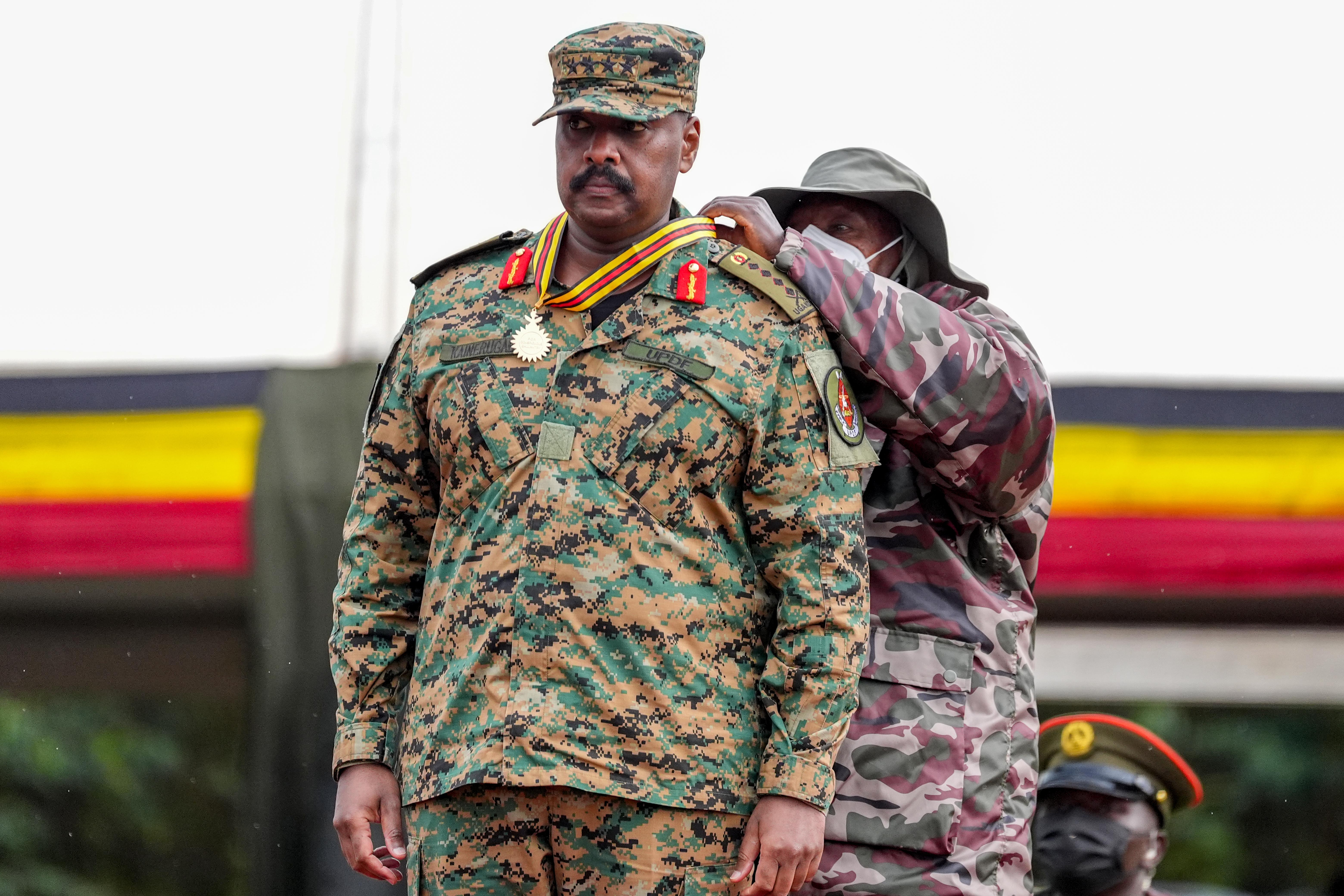 Gen Muhoozi Awarded With Second Highest Honour in Uganda’s Military