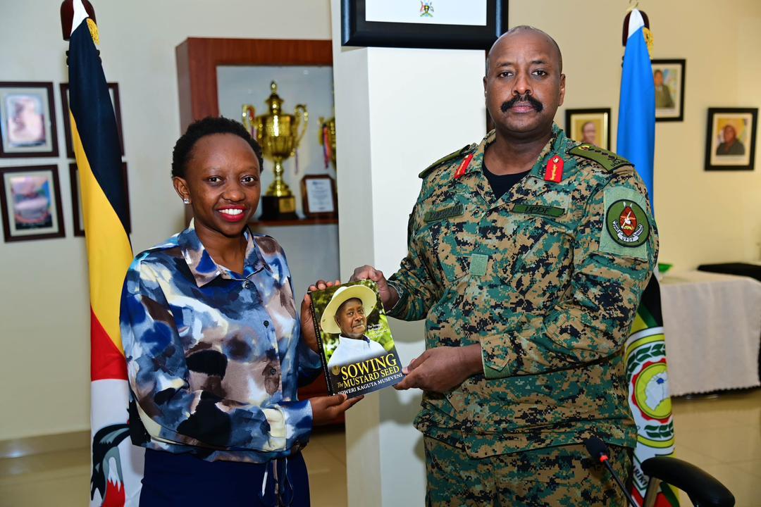 CDF Gen Muhoozi Hosts Kenyan First Daughter Charlene Ruto