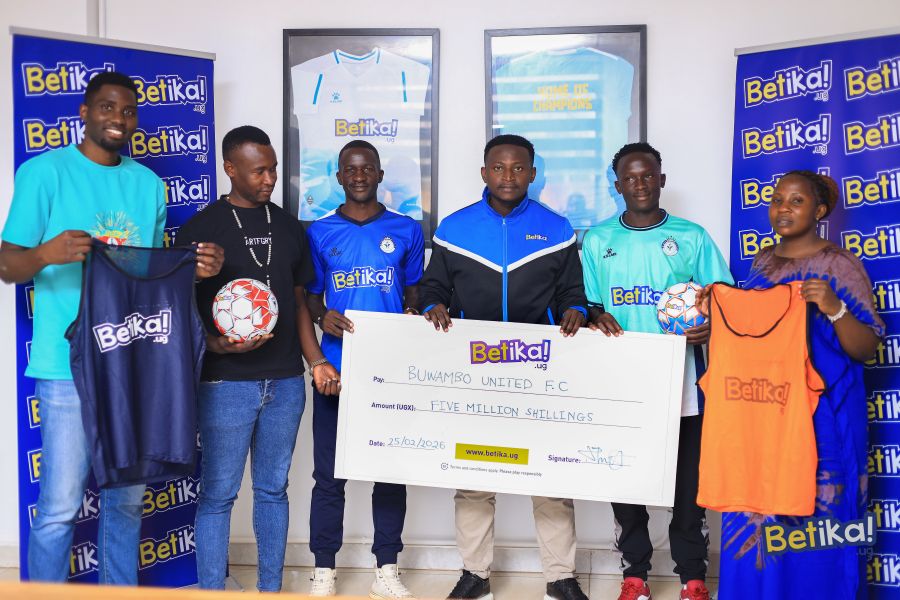 Betika Backs Buwambo United FC in Bold Push for Big League Football