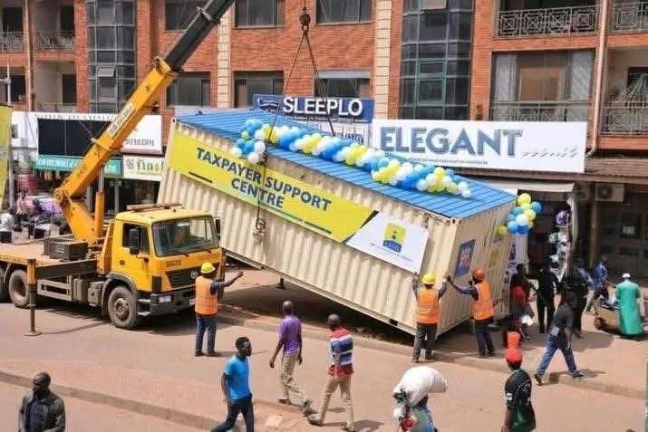 URA Removes Kikubo Tax Container Following Public Pressure