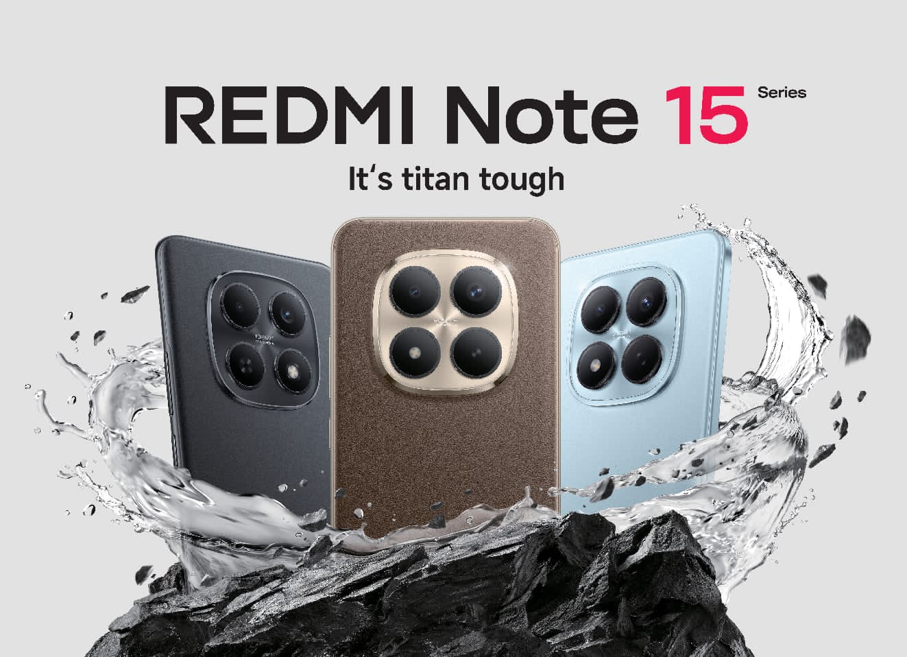 Xiaomi Unveils REDMI Note 15 Series: REDMI Titan Durability Meets Advanced Imaging