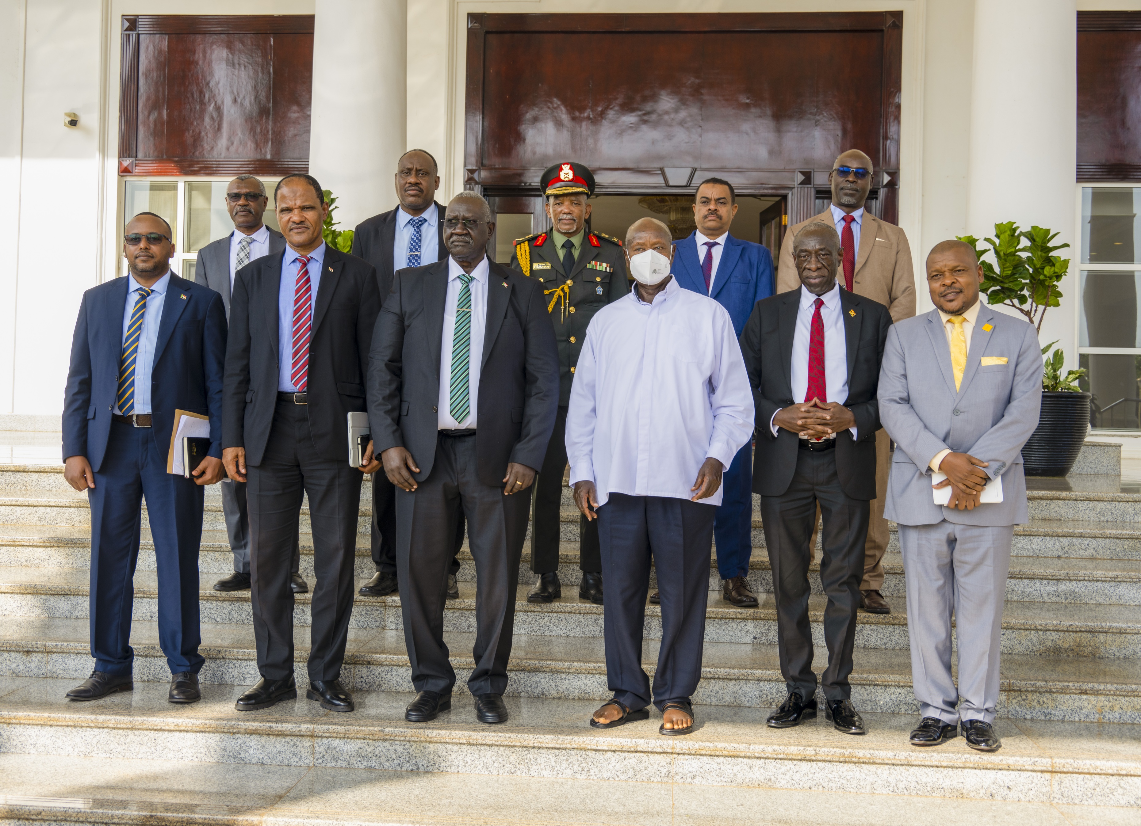 Museveni Meets Sudan’s Deputy Sovereignty Council Chairperson Malik AGAR