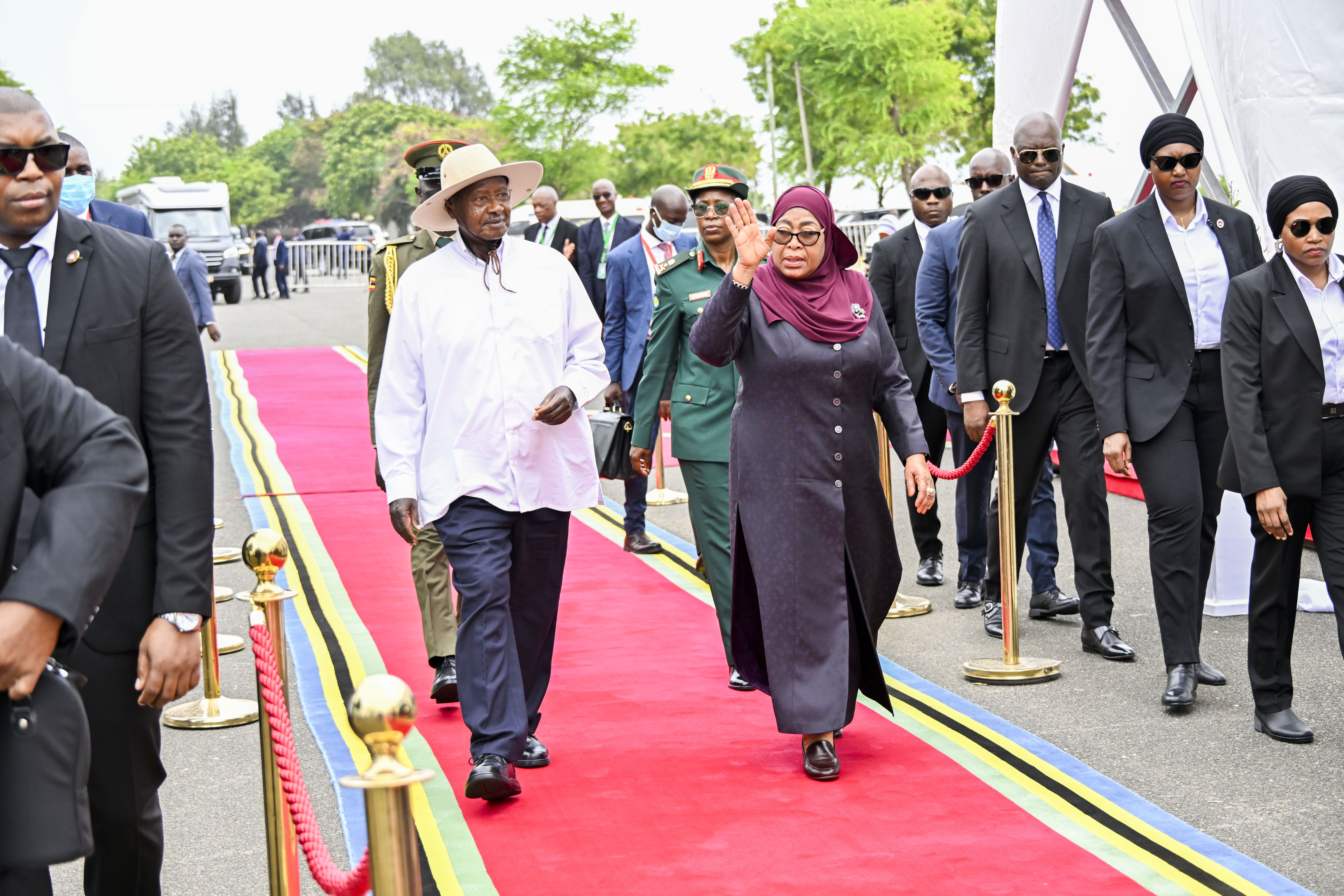 Museveni, Suluhu Agree to Deepen Cooperation on Energy, Trade and Regional Peace