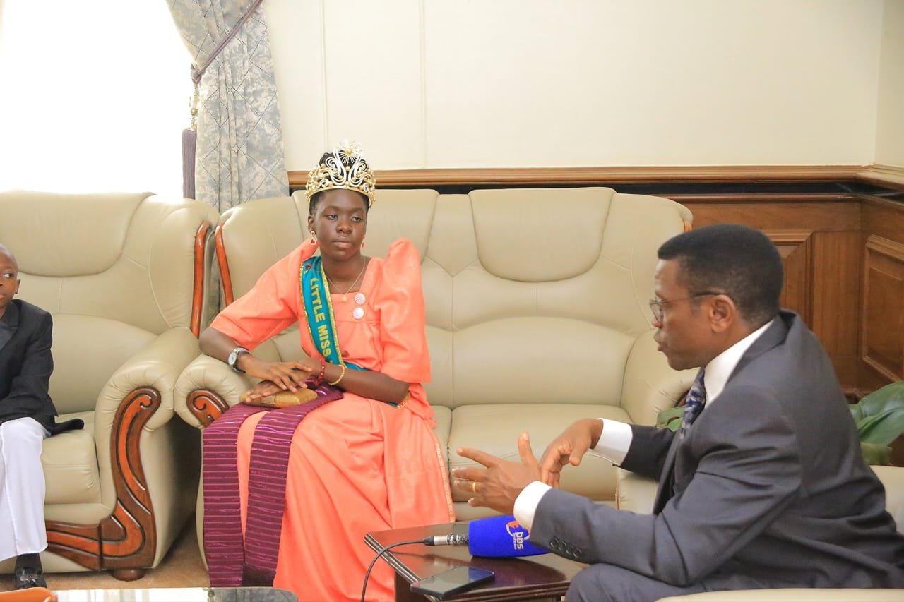 Katikkiro Urges Children to Embrace Confidence and Courage for Success