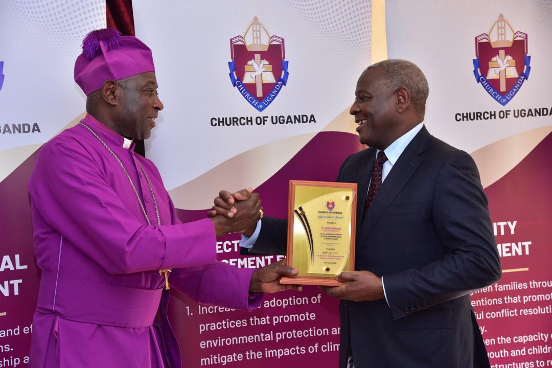 Kaziimba Hosts Equity Bank CEO Mwangi at Namirembe