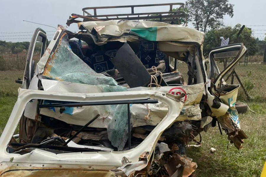 Three Killed in Head-On Collision on Luweero–Nakaseke Road