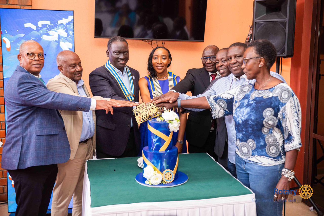 District Governor Kawooya Tasks Rotary Club of Kigo Seven Lakes Golf to Champion Partnerships and Impact