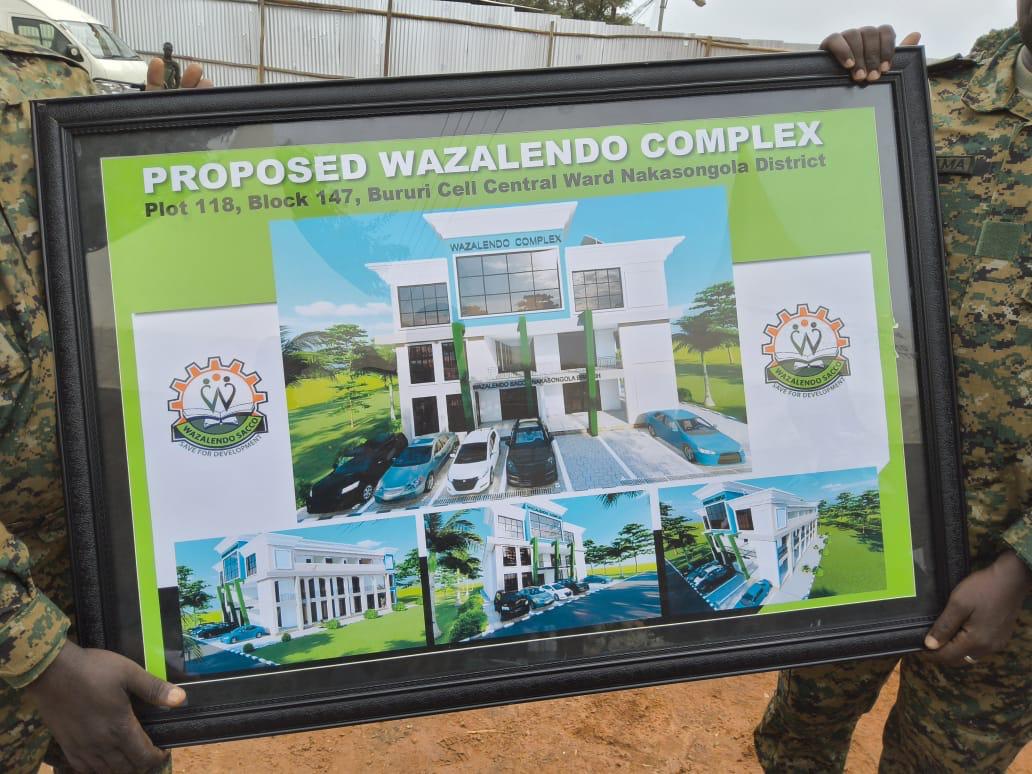 Wazalendo Sacco flags off construction of commercial complex in Nakasongola