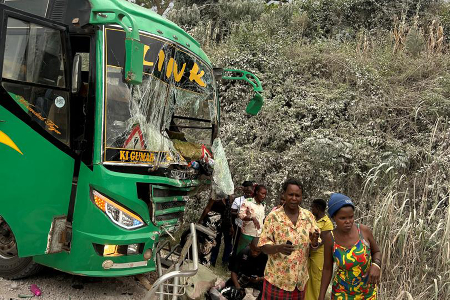 Several Feared Dead in Kasanda Road Crash Involving Taxi and Link Bus